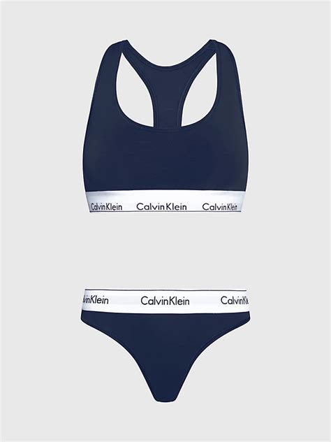 calvin klein set bra and underwear